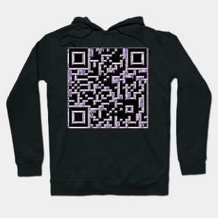 Purple Brick QR Hoodie